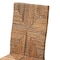 Baxton Studio Laymi Modern Bohemian Dark Brown Mahogany Wood and Banana Fiber Dining Chair 228-13137-ZORO - alternate 5